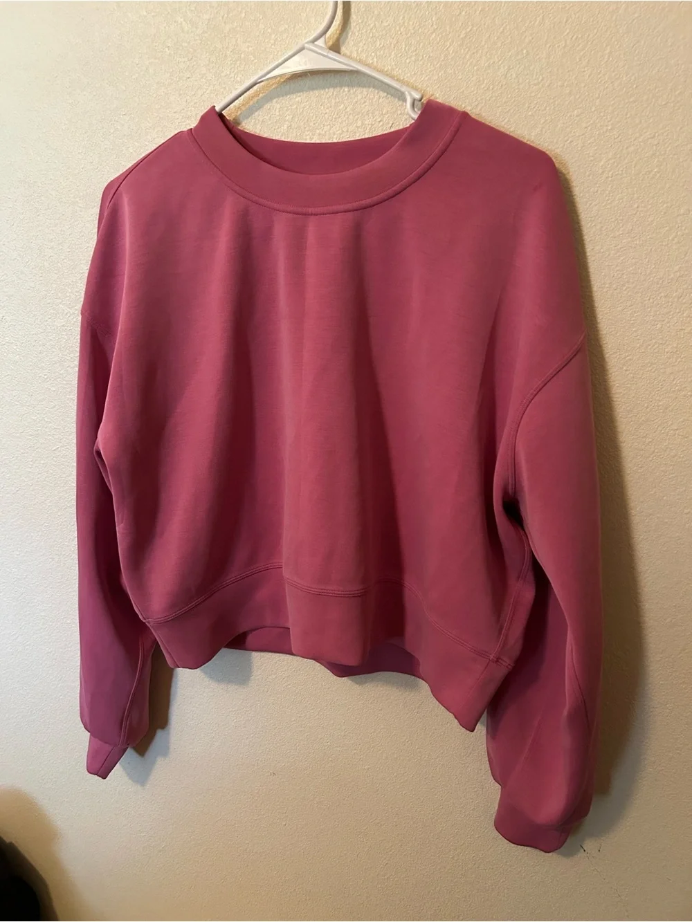 Lululemon Perfectly Oversized Cropped Crew Softstreme
